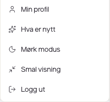 Se hva som er nytt